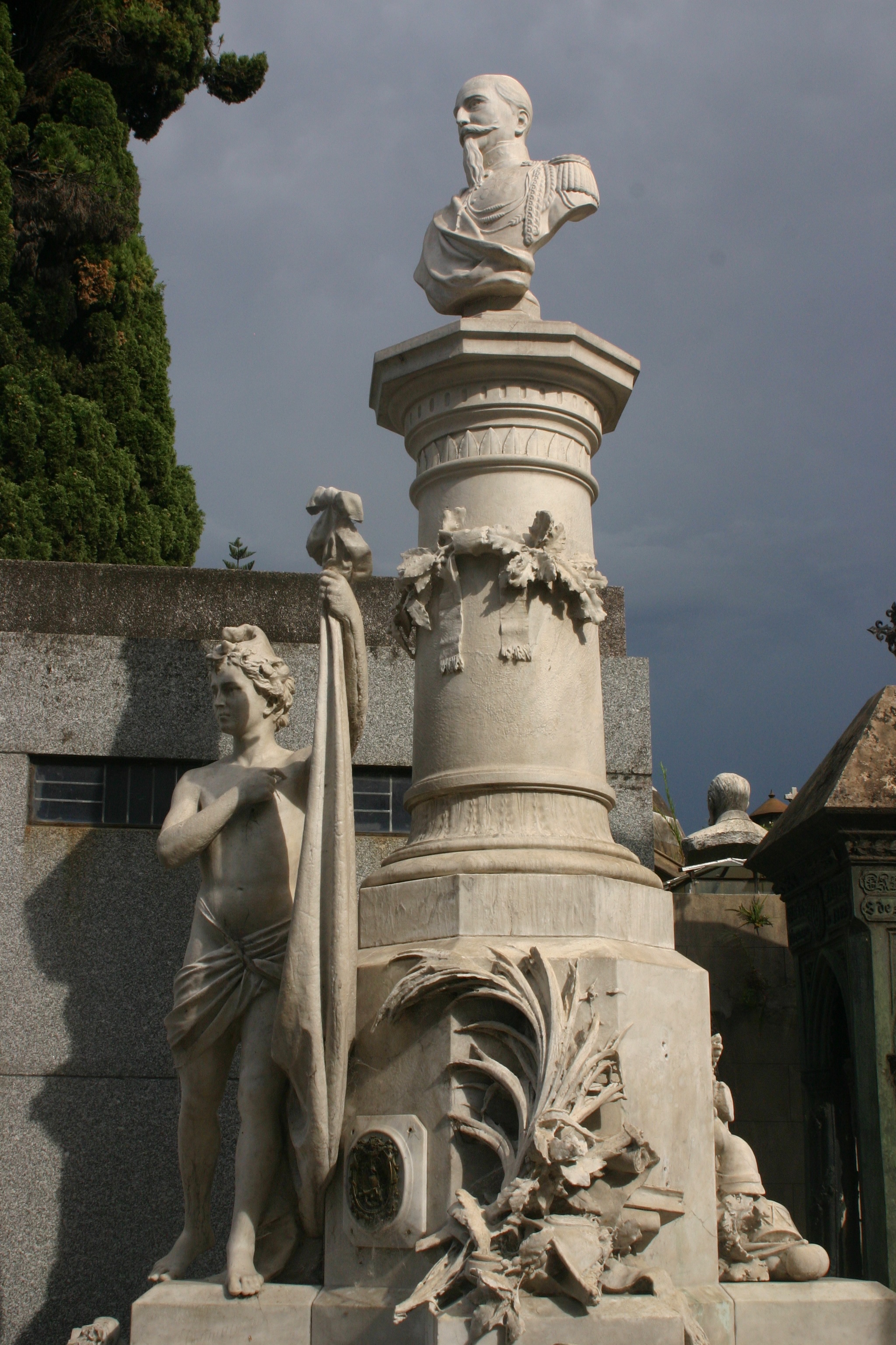 Coronel Federico de Brandsen, Recoleta Cemetery