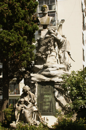 Toribio de Ayerza, Recoleta Cemetery