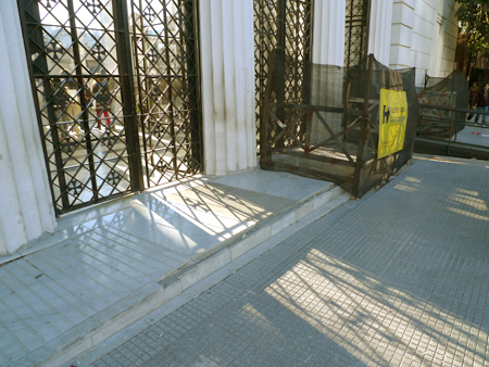 Entrance gate, Recoleta Cemetery