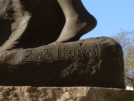Leandro Alem statue, Pedro Zonza Briano