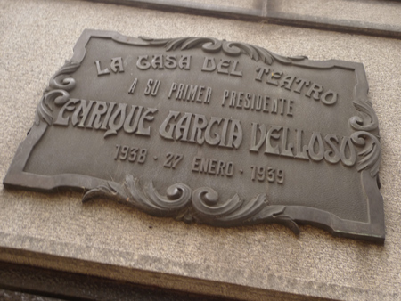Enrique García Velloso, Recoleta Cemetery