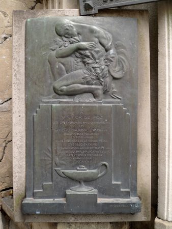 Victor de Pol, Recoleta Cemetery