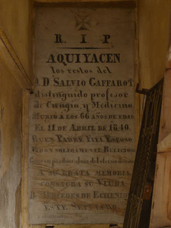 Tombstone, Recoleta Cemetery