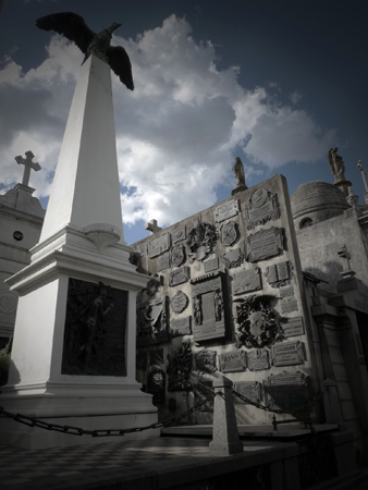 Domingo Faustino Sarmiento, Recoleta Cemetery