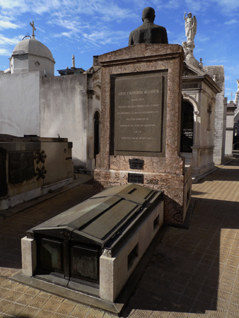 Recoleta Cemetery, Buenos Aires, José Figueroa Alcorta