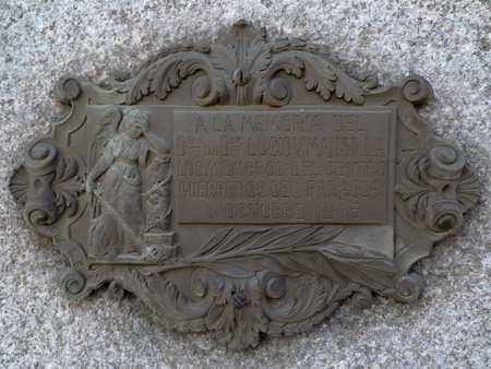 Lucio Victorio Mansilla, Recoleta Cemetery