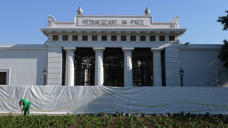 Buenos Aires, Recoleta Cemetery, entrance gate