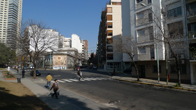 Buenos Aires, Parque Las Heras, Calle Salguero