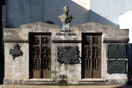 Familia Clerici-Conesa, Recoleta Cemetery