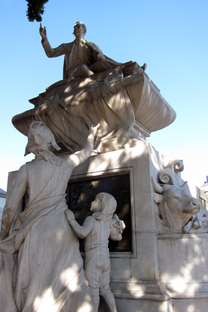 Buenos Aires, Recoleta Cemetery, Carlos Pellegrini Buenos Aires, Recoleta Cemetery, Carlos Pellegrini