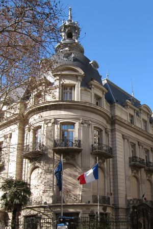 Buenos Aires, Palacio Dorrego-Ortiz Basualdo, Embajada de Francia
