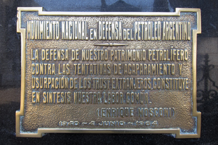 Recoleta Cemetery, Buenos Aires, Enrique Mosconi