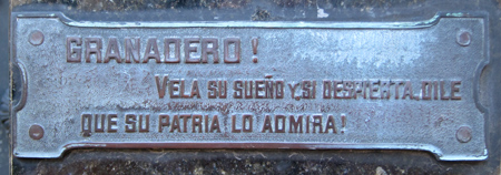 Recoleta Cemetery, Buenos Aires, General Juan Lavalle Recoleta Cemetery, Buenos Aires, General Juan Lavalle