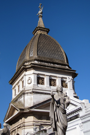 Recoleta Cemetery, Buenos Aires, Ángel de Estrada