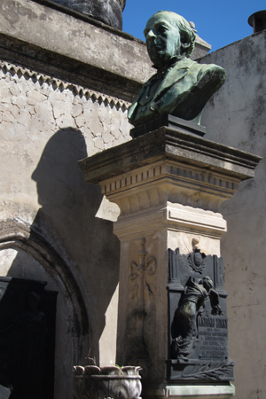 Recoleta Cemetery, Buenos Aires, Antonio Zinny