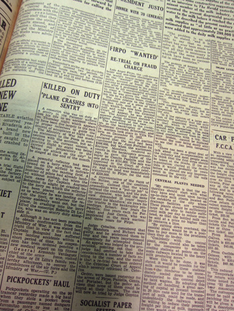 Luis Ángel Firpo, fraud, Buenos Aires Herald