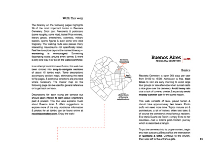 PDF guidebook to Recoleta Cemetery