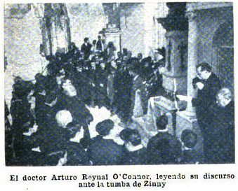 Recoleta Cemetery, Buenos Aires, Antonio Zinny, Caras y Caretas