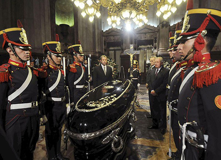 Velatorio de Alfonsín, Congreso Nacional, Buenos Aires