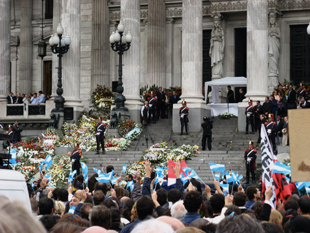 Misa para Alfonsín, Congreso Nacional, Buenos Aires