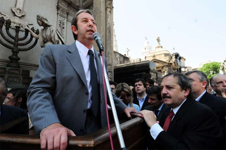 Raúl Alfonsín, Recoleta Cemetery