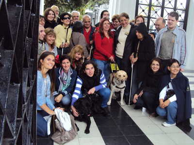 Recoleta Cemetery, guided visit, blind