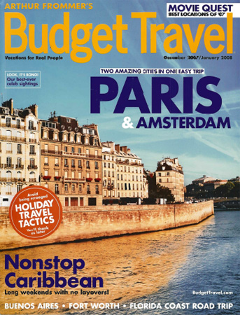 Budget Travel, Dec 07/Jan 08 issue