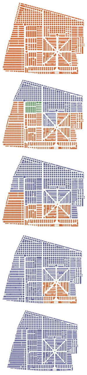 Map development, Recoleta Cemetery