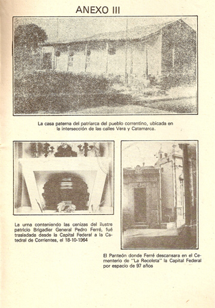 Buenos Aires, Recoleta Cemetery, transfer of Pedro Ferré