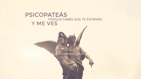 Recoleta Cemetery, Buenos Aires, Tan Biónica, Víctimas, lyric video